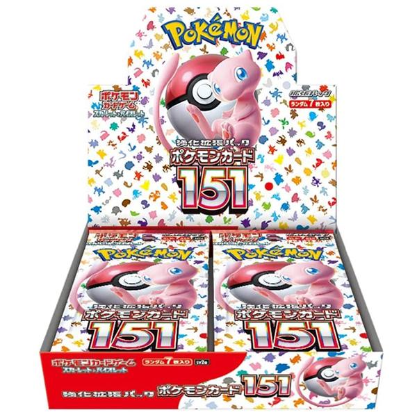 【シュリンク付き・あすつく】ポケモンカード スカーレット＆バイオレット 151 拡張パック ボックス...