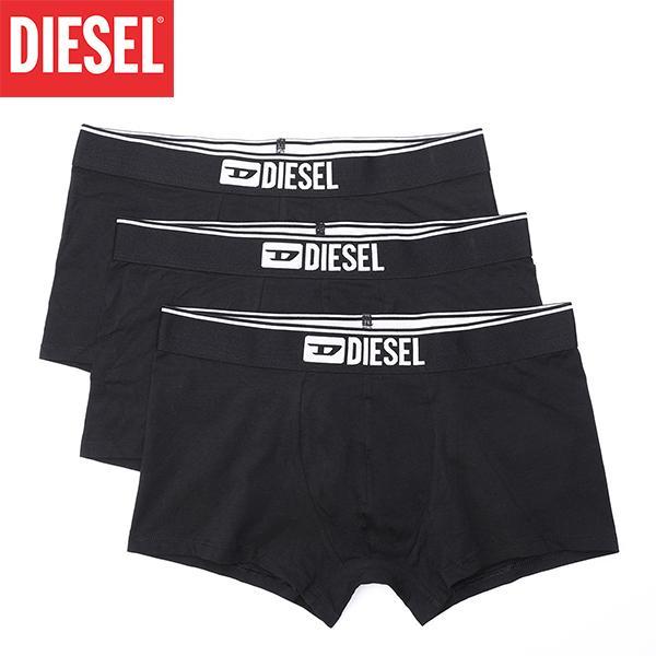 ディーゼル ボクサーブリーフ 3枚セット メンズ 下着 ブラック DIESEL 正規品