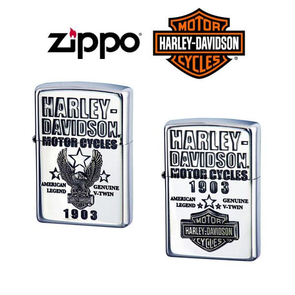 ジッポー ハーレーダビッドソン ライター メンズ シルバー Harley-Davidson HDP-...