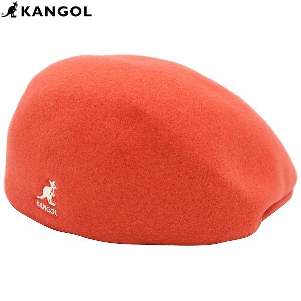 カンゴール KANGOL シームレス ウール Seamless Wool 507 ハンチング オレン...