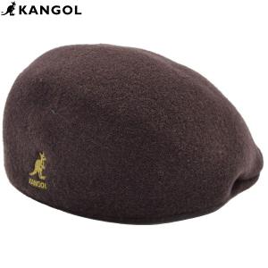 カンゴール KANGOL シームレス ウール Seamless Wool 507 ハンチング ブラウ...