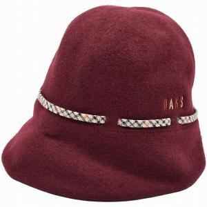 DAKS（ダックス） ボーダー柄 秋 冬 暖かい 帽子 英国ブランド 日本製