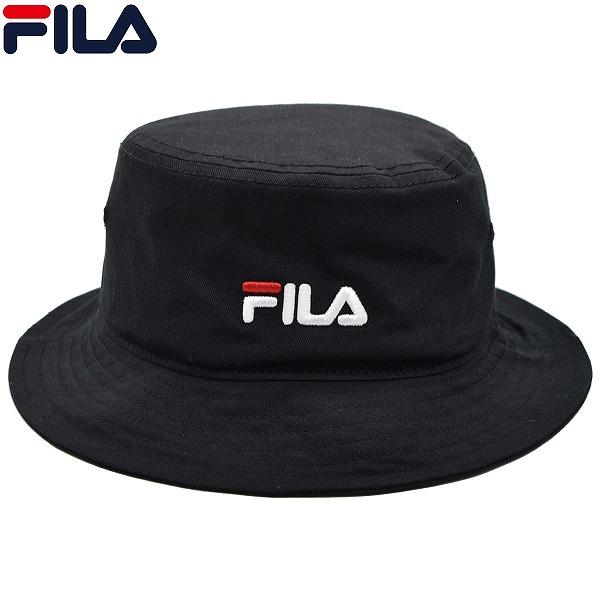 フィラ FILA バケットハット ブラック 黒 メンズ 父の日ギフト 紳士 帽子 春夏 117113...