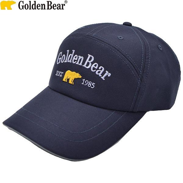 ゴールデンベア GoldenBear ワイドキャップ ネイビー 紺 メンズ 父の日 ギフト 紳士 帽...