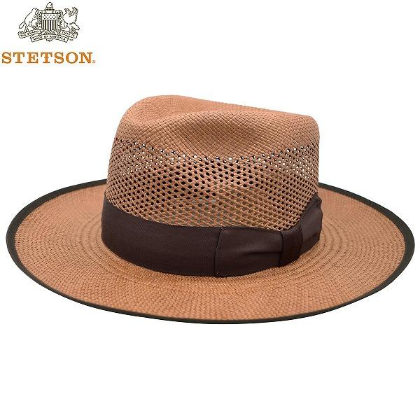 ステットソン STETSON フラット レースパナマ FLAT LACE PANAMA ハット ブラ...