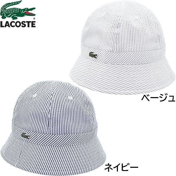 ラコステ メンズ レディース クールマックスサッカーハット LACOSTE UV 58cm 紳士 婦...