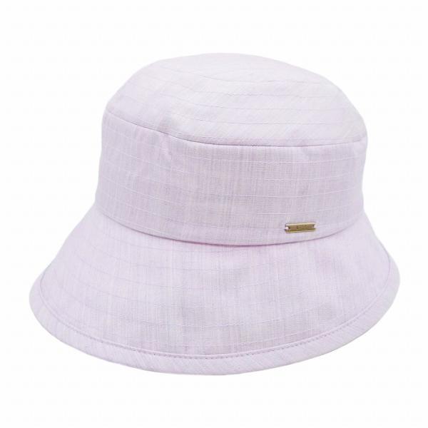 レディース  セーラーハット シルク100％ ダックス DAKS  UV 40代 50代  ラベンダ...