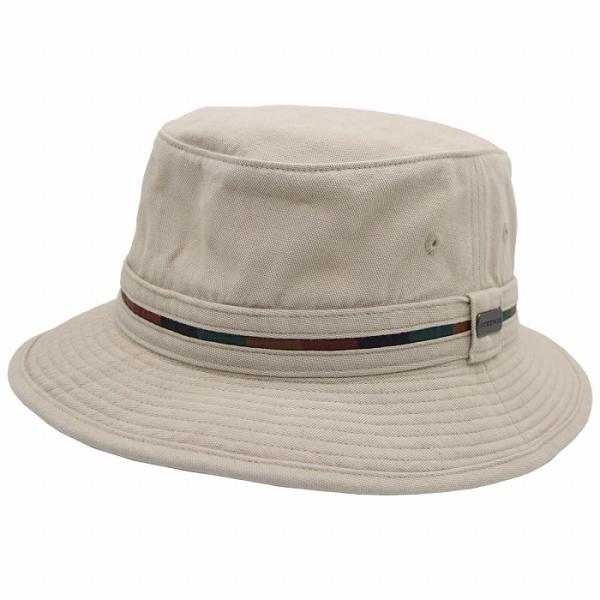 国産 日本製 ステットソン メンズ カメラハット バケットハット HAT STETSON ベージュ ...