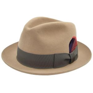 KNOX（ノックス） 中折れハット グレー 兎毛 メンズ 父の日 ギフト