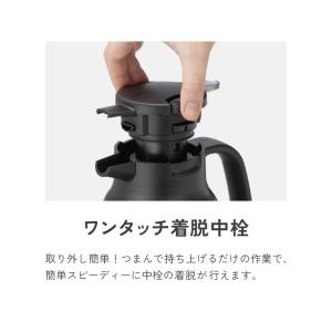 P5倍 保温保冷ポット 魔法瓶 ステンレス 1...の詳細画像4
