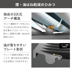 ホットプレート 小型 一人用 炉端焼き器 電気...の詳細画像4