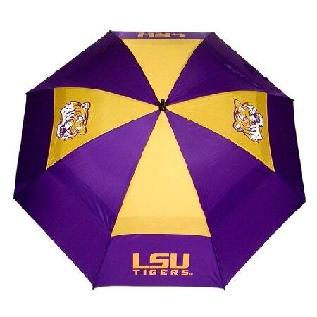 Team Golf 22069 LSU Tigers 62 in. Double Canopy Um...