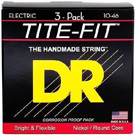 　DR Strings Tite-Fit Nickel Plated Electric Guitar...