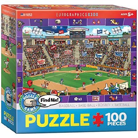 野球 - Spot and Find 100ピースパズル 並行輸入