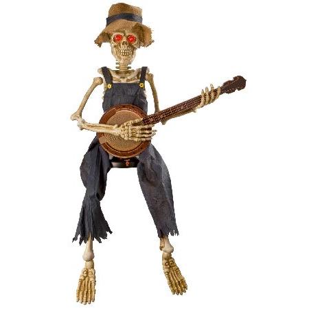 　Morris Costumes Skeleton Playing Banjo 39 in並行輸入