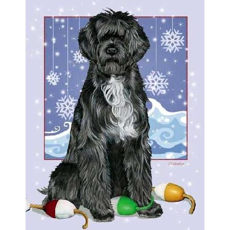 　Portuguese Water Dog Christmas Cards : 10 Holiday...