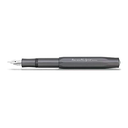 Kaweco AL Sport fountain pen grey Pen Nib: F (fine...