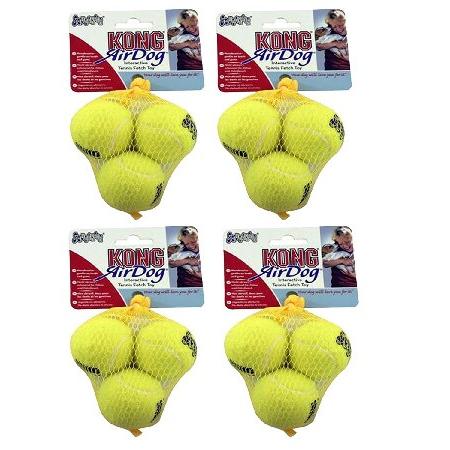 KONG Air Tennis Balls, Dog Toy X-Small x 12 Pack 並...