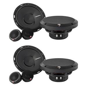Set of 2 P165-SI Rockford Fosgate 6.5-Inches 240W 2-Way Car Audio Component Speaker System 並行輸入