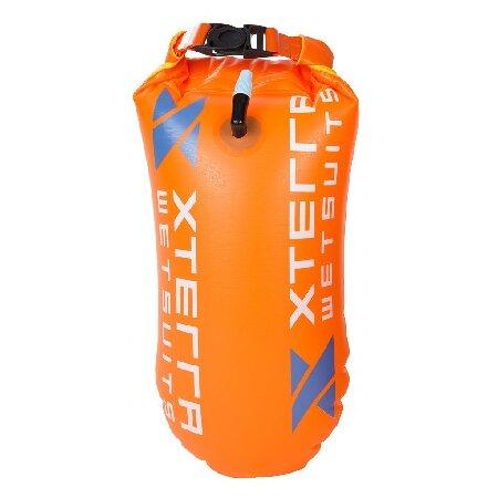 Xterra ウェットスーツ スイムブイ - 水泳安全フロートとドライバッグ オープンウォータースイ...