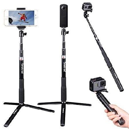 Smatree Telescoping Selfie Stick with Tripod Stand...