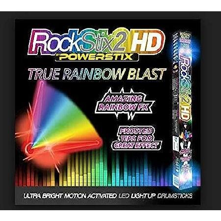 ROCKSTIX LIGHT UP DRUMSTICKS : RAINBOW BLAST! Amaz...