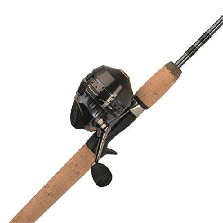 Pflueger 6フィート6インチ プレジデントスピンキャストロッドとリールコンボ グラファイトロ...