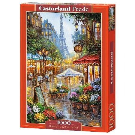 Puzzle 1000 pi〓ces - Spring Flowers, Paris 並行輸入