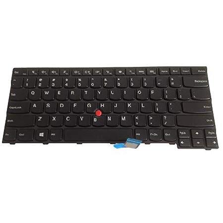 aGooDo USレイアウト交換用キーボード Thinkpad E450 E450C E455 E4...