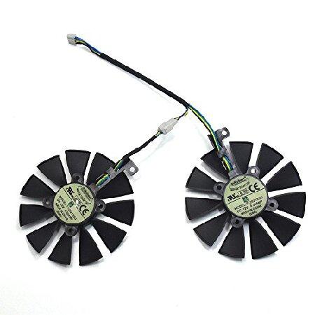 　inRobert A Pair Cooling Fan for ASUS Dual Series ...