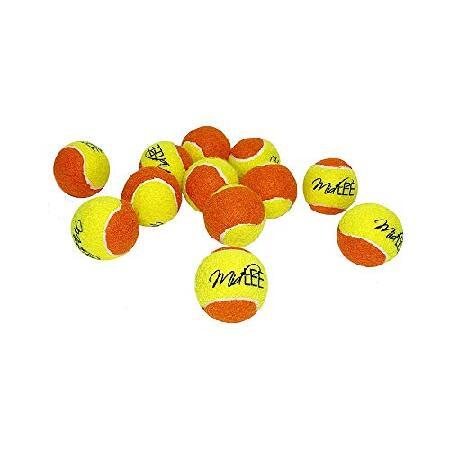 Midlee 2&quot; Yellow/Orange Small Dog Tennis Balls (12...