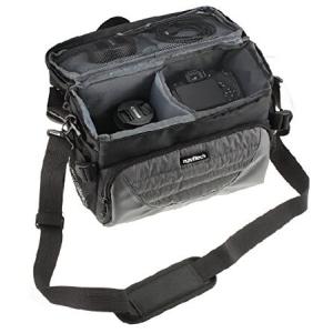 Navitech Grey DSLR ＆ Lens Camera Bag Case Cover Compatible with The Panasonic Lumix DMC-FZ300 並行輸入