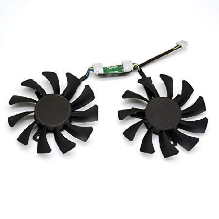 　inRobert 75mm GA81S2U DC 12V 0.38A 4Pin Cooler Fa...