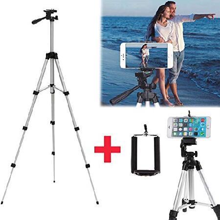 Video Camera Tripod, 41&quot; Flexible Portable Aluminu...