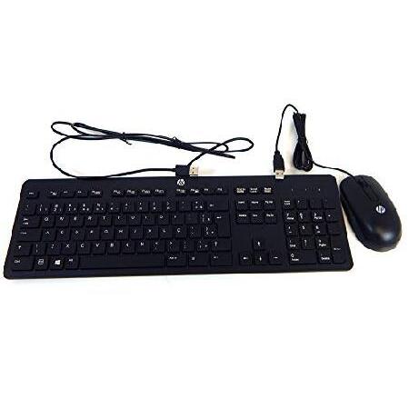 HP Brazilian Slim Keyboard w Mouse USB T6T83AA#AC4...