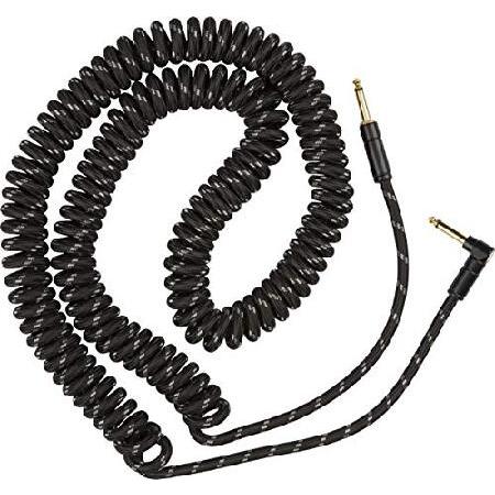 　Fender Deluxe Series Coiled Instrument Cable, Str...
