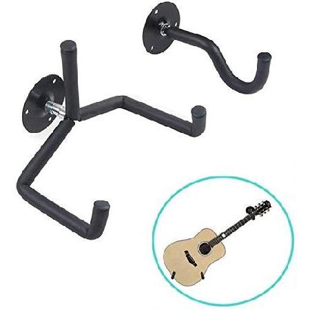 　Luckyaa Guitar Wall Mount Hanger for Acoustic/Ele...