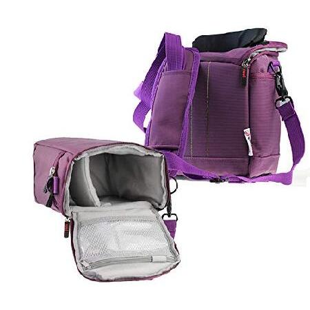 Navitech Purple DSLR/SLR Camera Case Compatible wi...