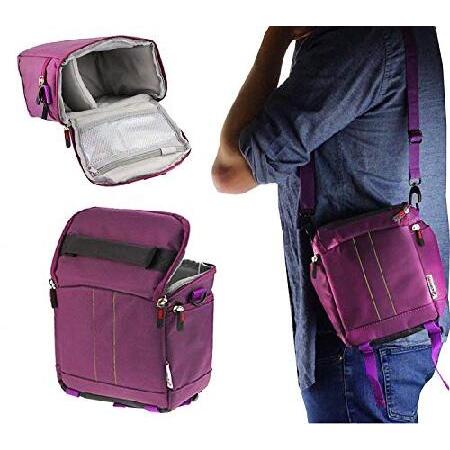 Navitech Purple DSLR SLR Camera Bag Compatible wit...