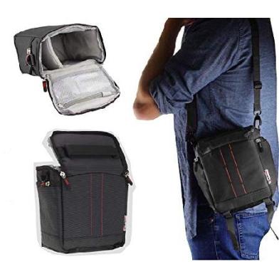 Navitech Black DSLR SLR Camera Bag Compatible with...