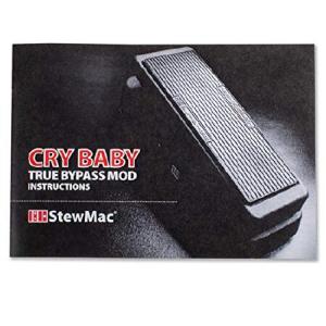 　StewMac Cry Baby True Bypass Pedal Mod並行輸入