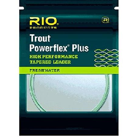 Rio Powerflex Plus フライフィッシングリーダー 9フィート 4パック 並行輸入