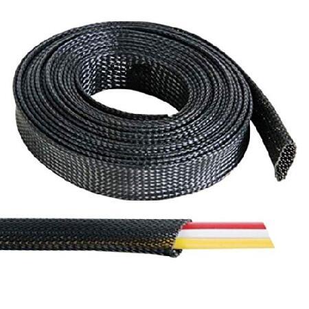 SUODAO Cord Protector Wire Loom Tubing Cable Sleev...