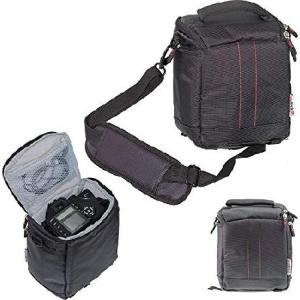 Navitech Black DSLR SLR Camera Bag Compatible with Nikon D7500 Digital DSLR Camera 並行輸入