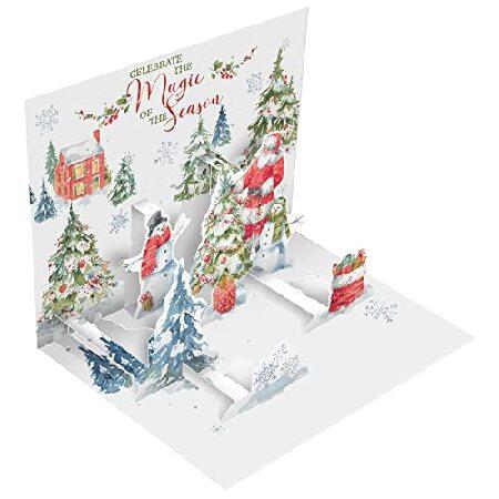 　LANG Welcoming Santa Pop-Up Christmas Cards (2005...