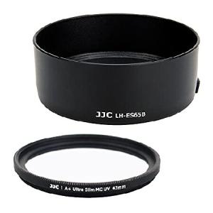 RF 50mm Dedicated Reversible Lens Hood ＆ UV Filter Kit Fit for Canon RF 50mm f/1.8 STM Lens Replaces Canon ES-65B Hood on Canon EOS R6 R5 RP 並行輸入