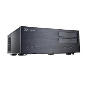 　SilverStone Technology GD08B Home Theater Computer Case with Aluminum Front Panel for E-ATX/ATX/Micro-ATX Motherboards GD08B-x並行輸入
