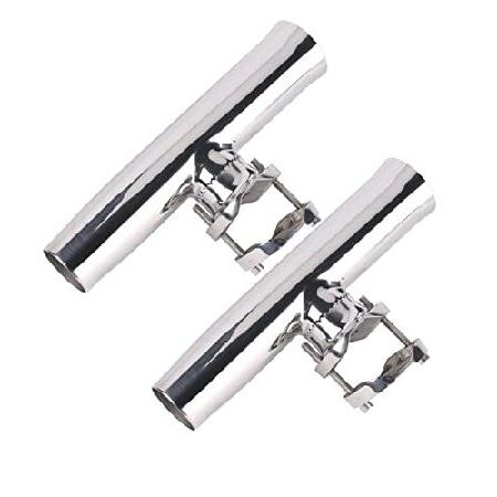 　2PCS Stainless Tournament Style Clamp on Fishing ...