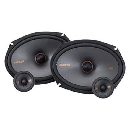 KICKER 48KSS269 6x9インチ 200w カーコンポーネントスピーカー 2.75インチ...