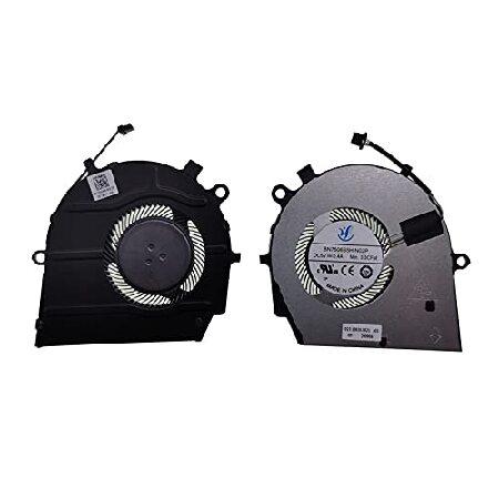 HK-Part ファン Dell Inspiron 14 5406 5410 2-in-1 ノートパ...